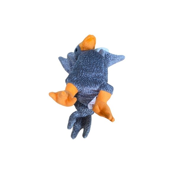 Ty Beanie Baby Original Retired Ewey Plush Goose 1998 Gray & Orange Soft Toy Col - Picture 4 of 10